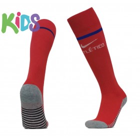 Atlético Madrid Enfant Domicile Chaussettes 2019-2020 Maillot de Foot